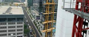 EFCO POWER SHIELD flying formwork gang