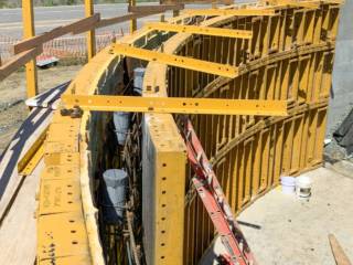 Formwork Liners Used on Wall Formwork System | Retaining Wall Formwork