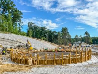 Radius Slab Edge Formwork and Bracing