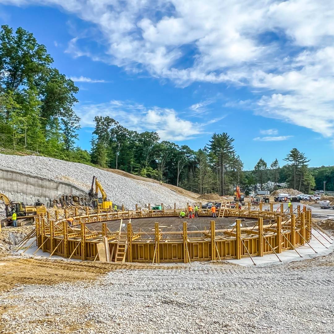 Radius Slab Edge Formwork and Bracing