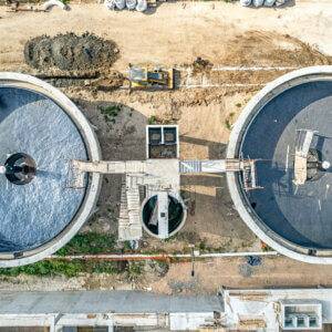 Treatment Plant using Formwork/Shuttering | Shoring for Conical Slab of Tank