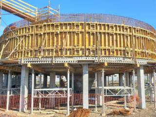 Treatment Plant using Formwork/Shuttering