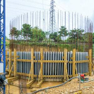 San Silvestre Wastewater Treatment Plant | Barrancabermeja, Colombia Safety and Cost-Efficient Formwork | E-BEAM & SUPER STUD