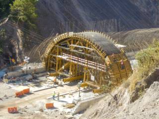 Circular Formwork System | REDI-RADIUS | Concrete Tunnel