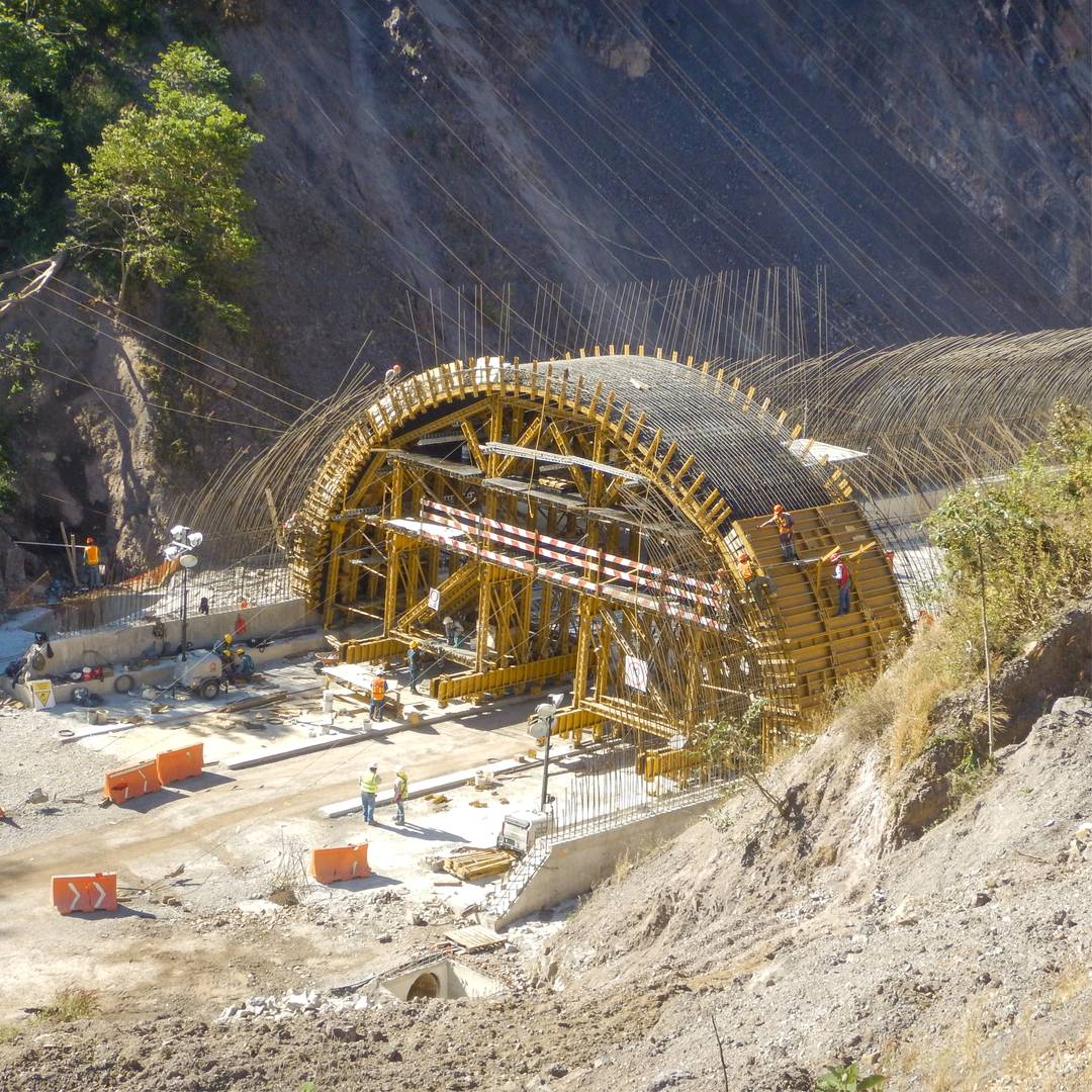 Circular Formwork System | REDI-RADIUS | Concrete Tunnel