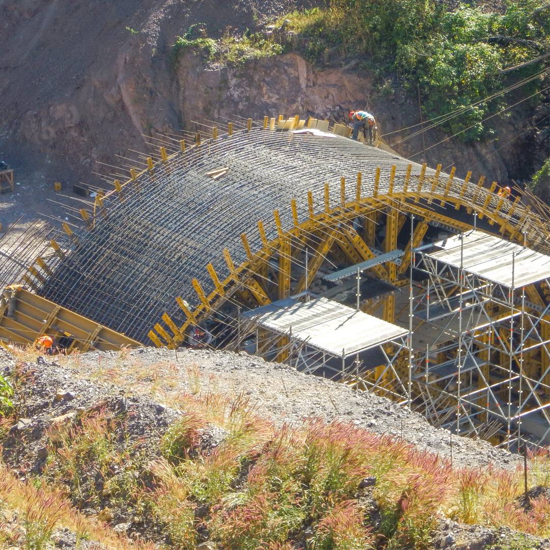 Circular Formwork System | REDI-RADIUS | Concrete Tunnel