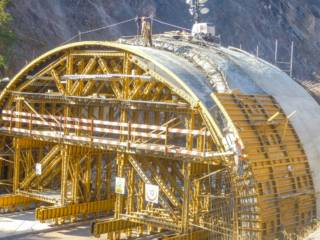 Circular Formwork System | REDI-RADIUS | Concrete Tunnel