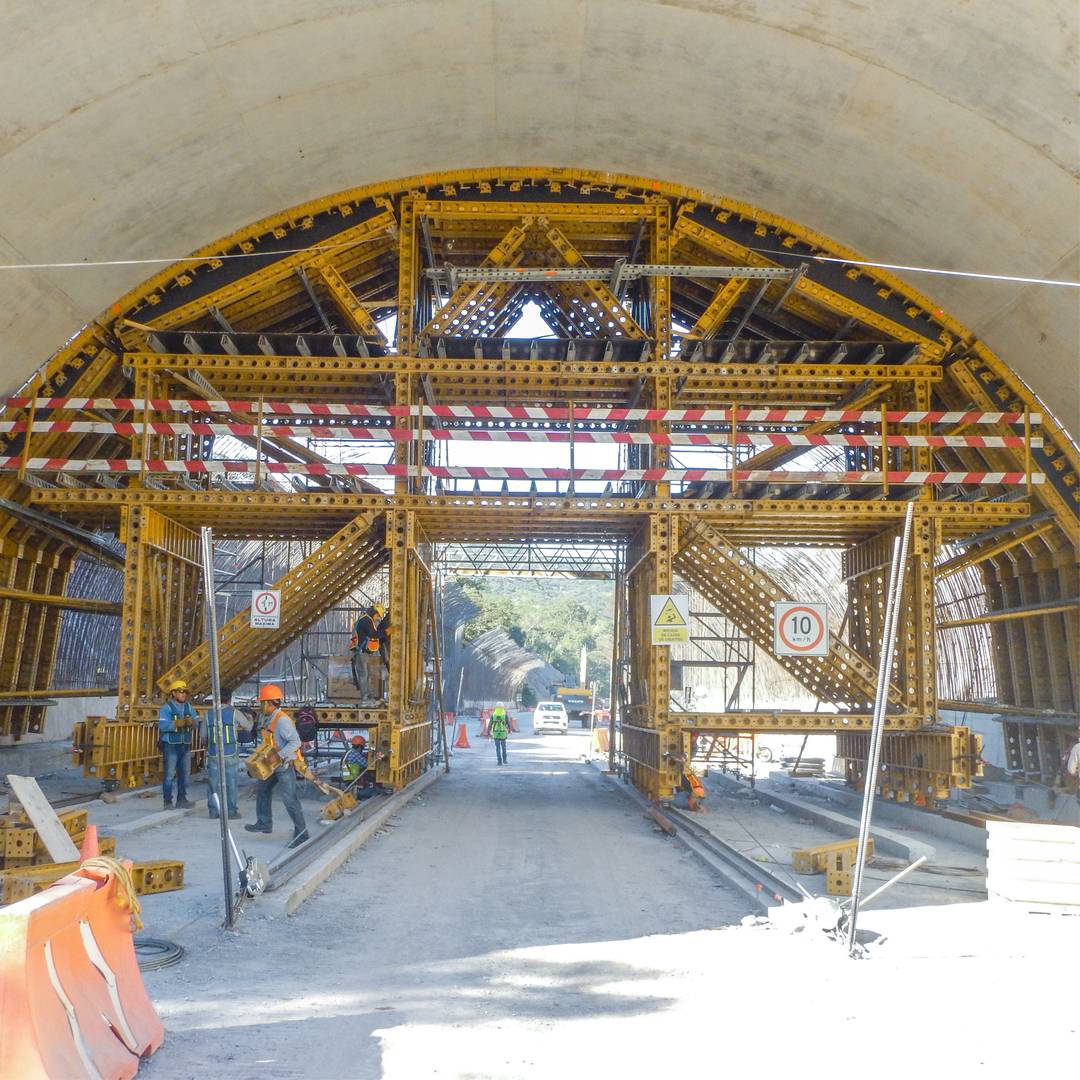 Circular Formwork System | REDI-RADIUS | Concrete Tunnel