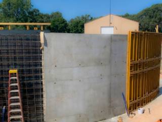 Walls for Clarifier Tank using EFCO REDI-RADIUS 