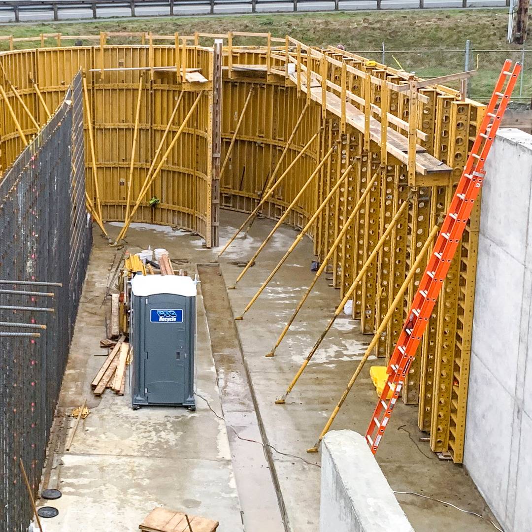 Sultan Wastewater Treatment Facility Upgrade | Sultan, Washington Standard Formwork for Straight and Curved Walls