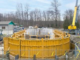 Standard Formwork for Straight and Curved Walls