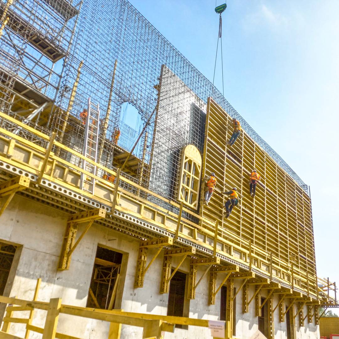 Temple of Antofagasta | Antofagasta, Chile Quick Installation of Formwork