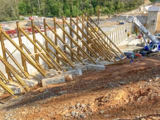 Lake Williams Dam Rehabilitation | York, Pennsylvania High-Quality, Steel-Faced Formwork