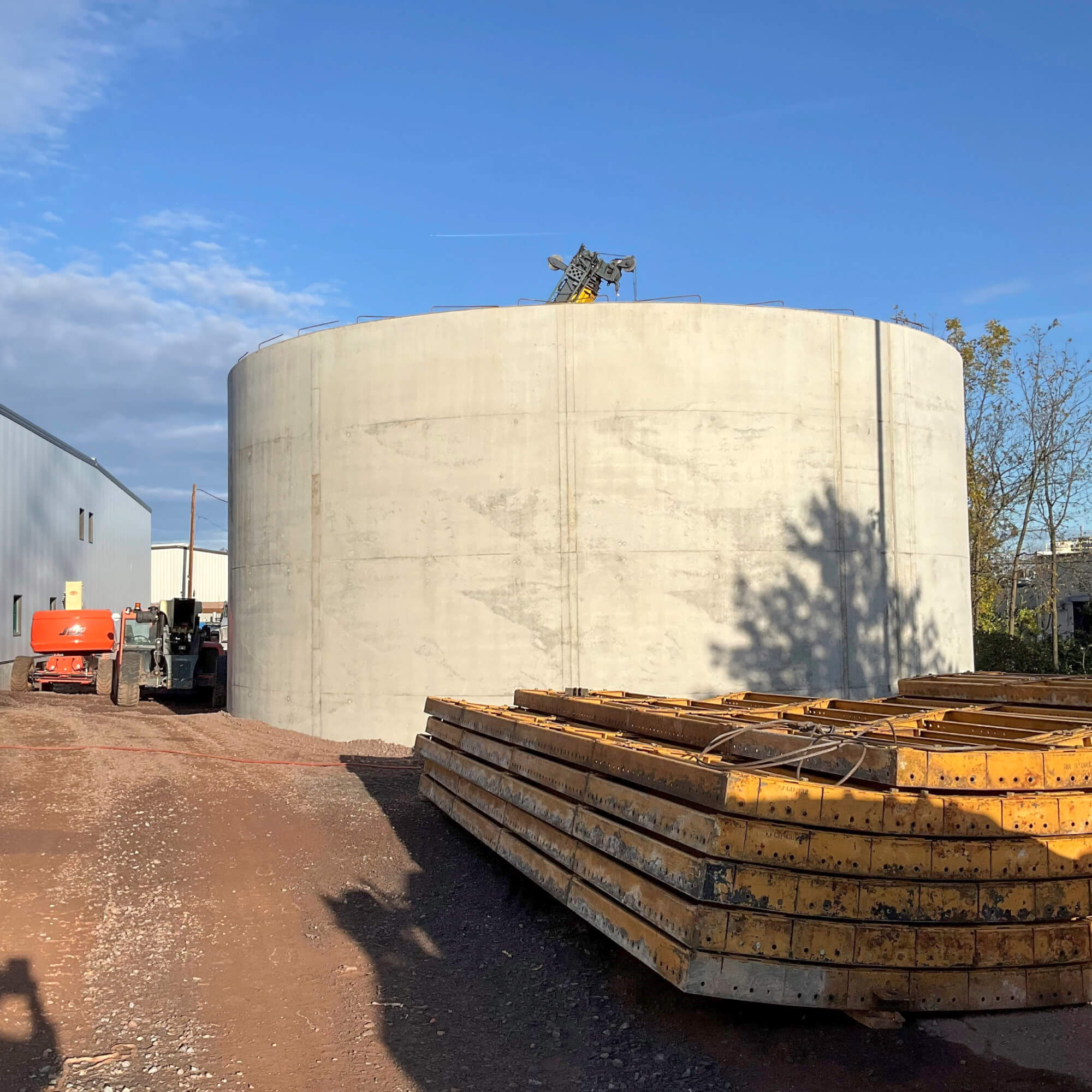 EFCO&rsquo;s REDI-RADIUS and SUPER STUD systems as the project&rsquo;s formwork.
