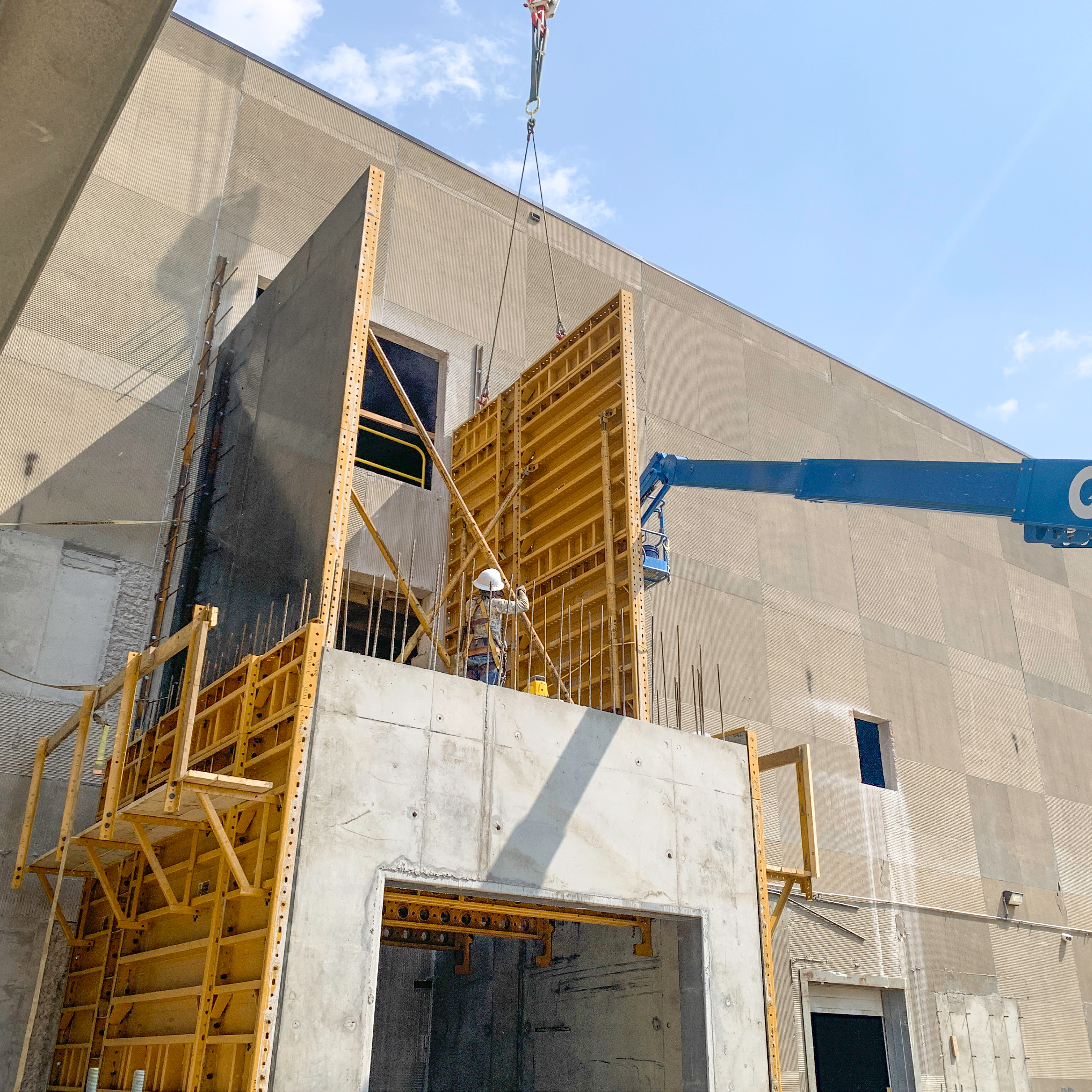 Formwork for Elevator Core