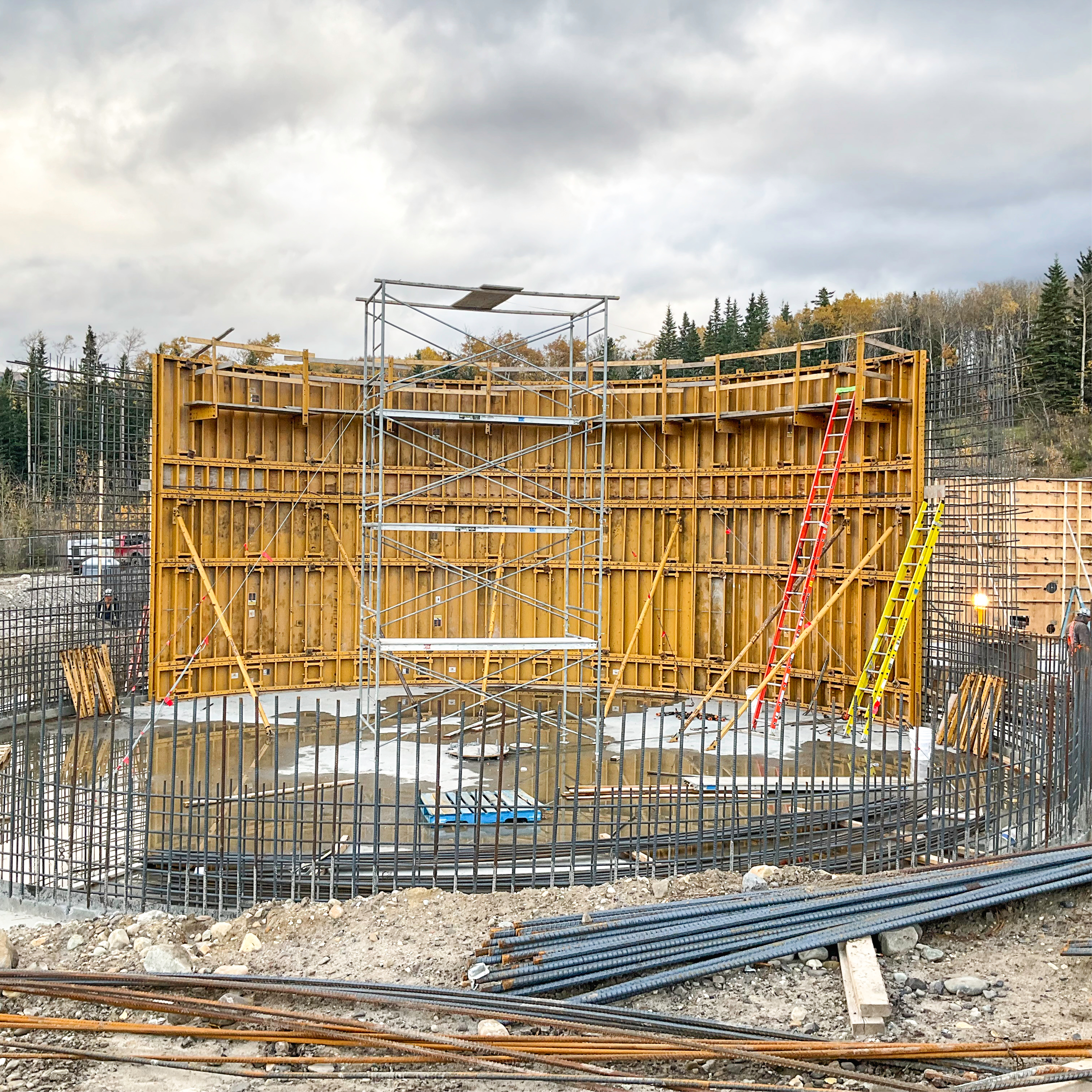 Grande Cache Wastewater Treatment Facility | Airdrie The REDI-RADIUS system streamlined the construction process, minimizing labor hours and costs